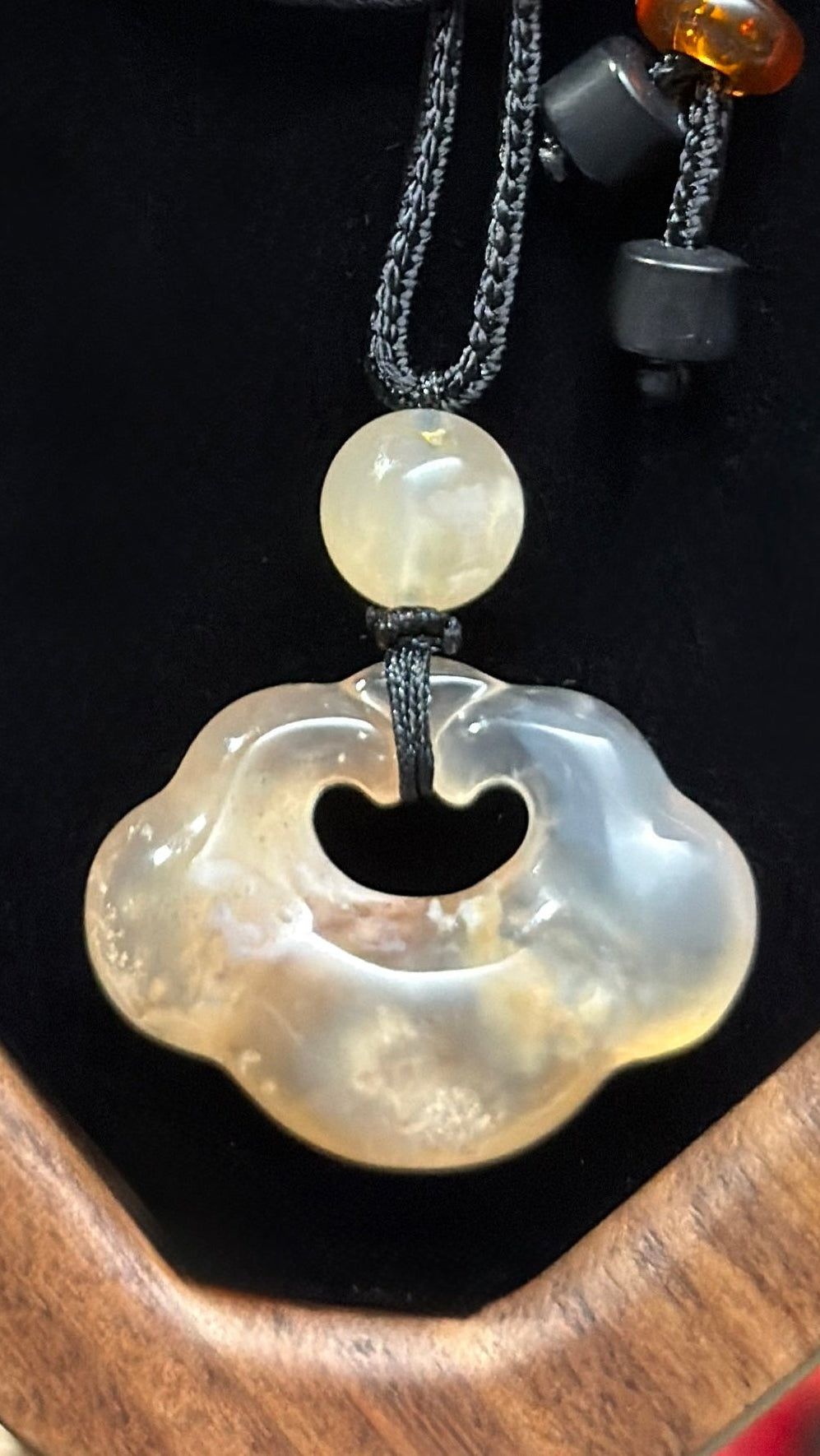 Chinese Longevity Lock Charm Necklace - DC101