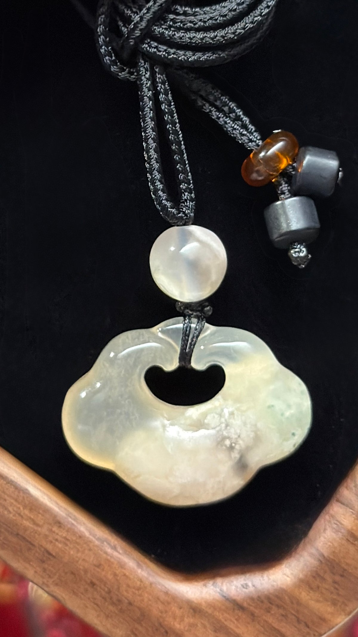Chinese Longevity Lock Charm Necklace - DC103